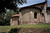 Castiglione Olona -  Parco archeologico di Castel Seprio chiesa di Santa Maria foris portas. 